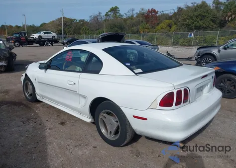 1998 Ford Mustang из США, поврежденный, VIN 1FAFP4048WF236052